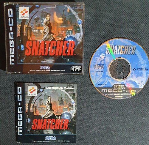 Snatcher sega mega - snatcher, |