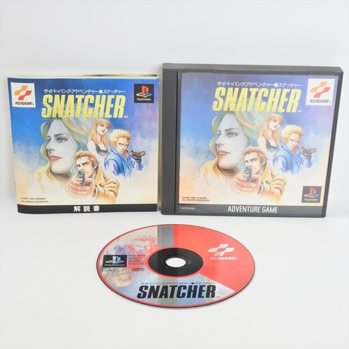 Snatcher ps1 playstation per - ps1,