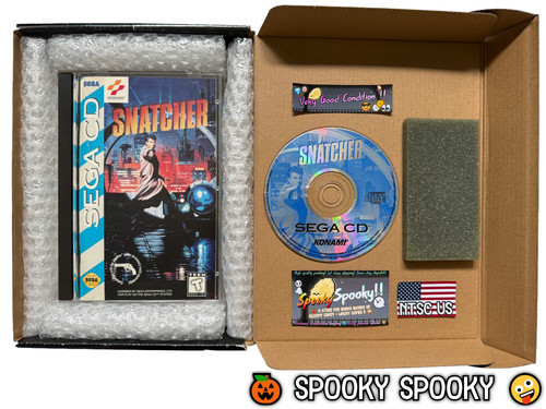 Snatcher sega ntsc - snatcher, ntsc-u/c