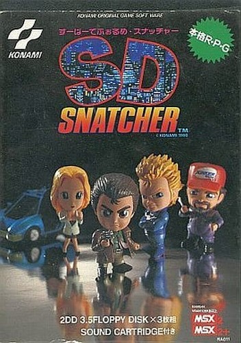 Snatcher konami msx2 3x - snatcher,