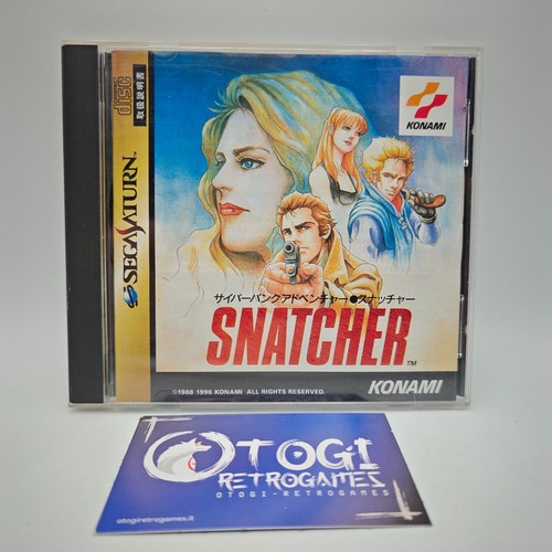 Snatcher sega saturn jap - saturn,