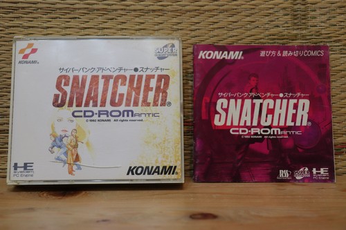 Snatcher engine pce japan - snatcher,