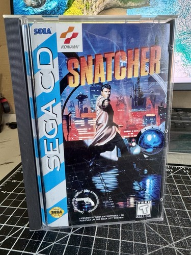 Snatcher sega konami 1994 - cd,