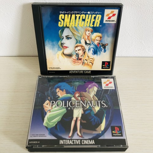 Snatcher policenauts ps1 set - policenauts,