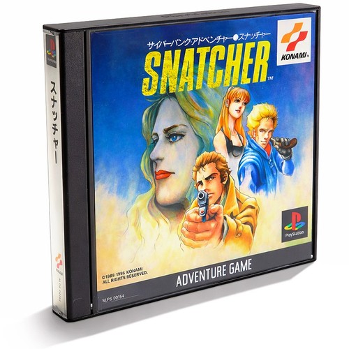 Snatcher konami ps1 ntsc - ps1, ntsc-j