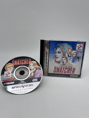Snatcher sega saturn - •, •