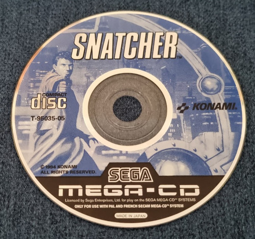 Sega mega gioco snatcher - sega,