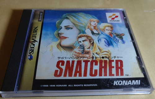 Sega saturn snatcher - snatcher, ntsc