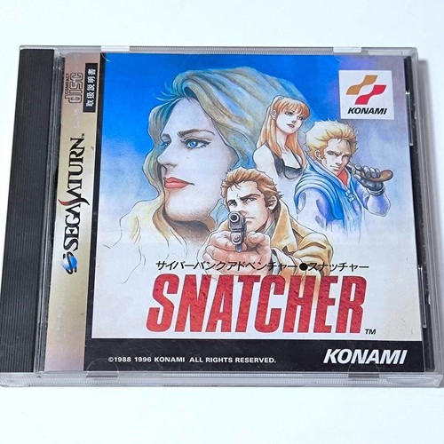 Sega saturn snatcher - snatcher, konami
