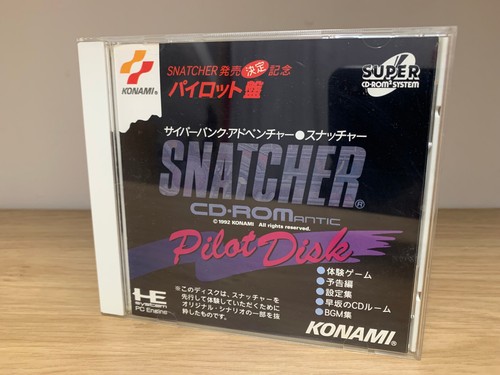 Snatcher pilot disk nec - ***,