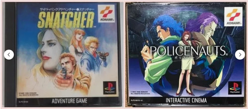 Snatcher policenauts set - snatcher,