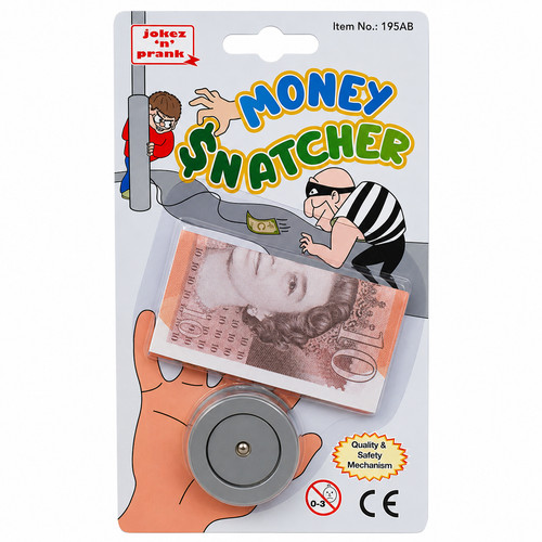 Soldi snatcher con banconota - con,