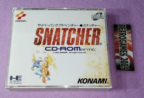 Snatcher engine japones - cd,